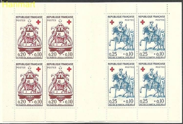 Znaczek Francja 1960 Mi mh 1329-1330 Czyste **