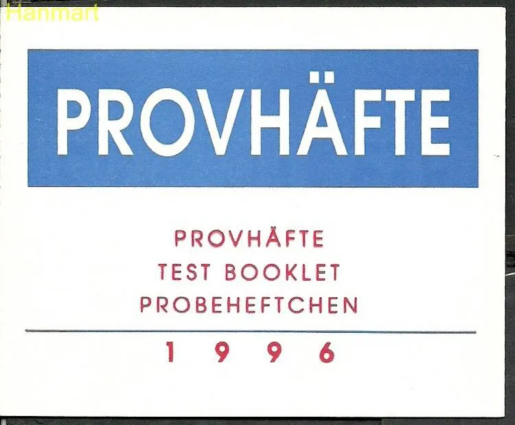 Znaczek Szwecja 1996 Mi promh 200 Czyste **