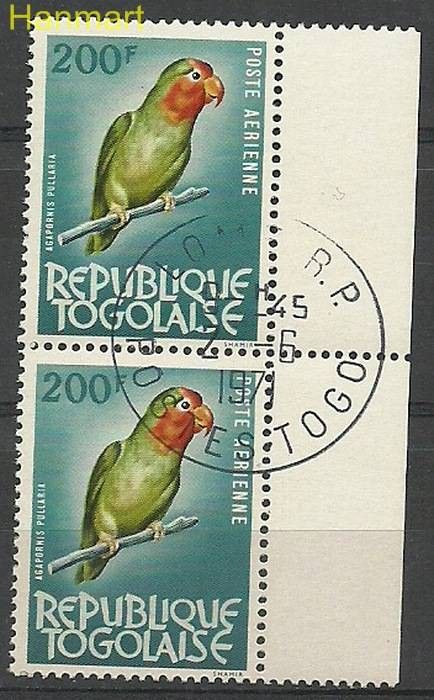 Znaczek Togo 1964 Mi par404 Stemplowane