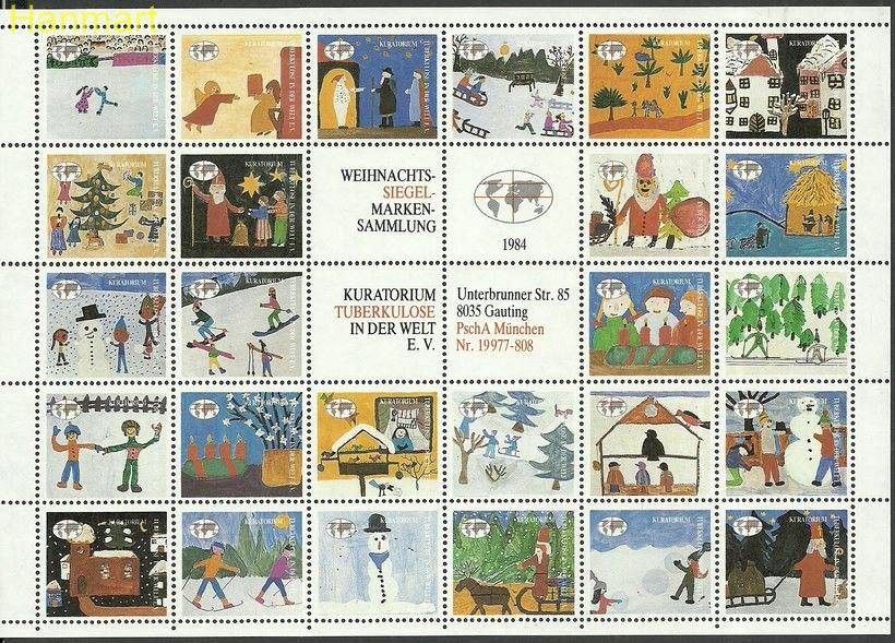 Znaczek Niemcy 1984 Mi jol1984 Czyste **