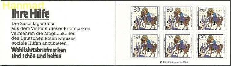 Znaczek Niemcy 1984 Mi mh1233c Czyste **
