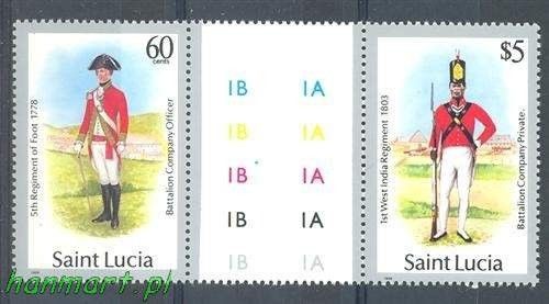 Znaczek Saint Lucia  Mi 196 Czyste **