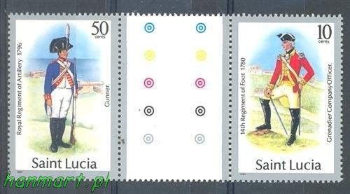 Znaczek Saint Lucia  Mi 197 Czyste **