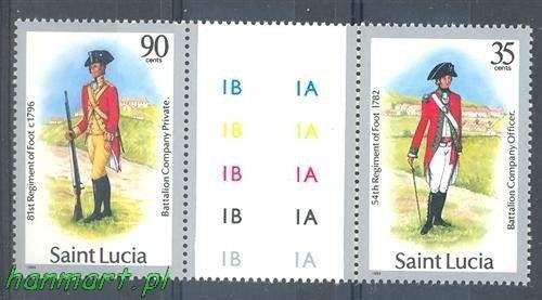 Znaczek Saint Lucia  Mi 198 Czyste **