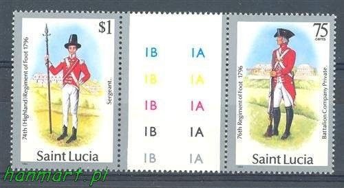 Znaczek Saint Lucia  Mi 199 Czyste **
