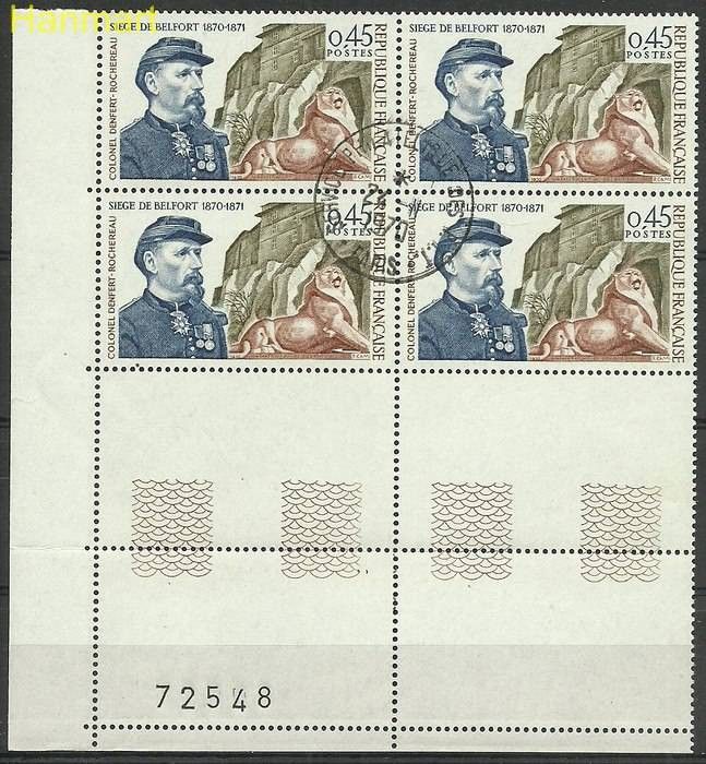 Znaczek Francja 1970 Mi marvie1731 Stemplowane