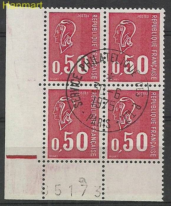Znaczek Francja 1971 Mi marvie1735y Stemplowane