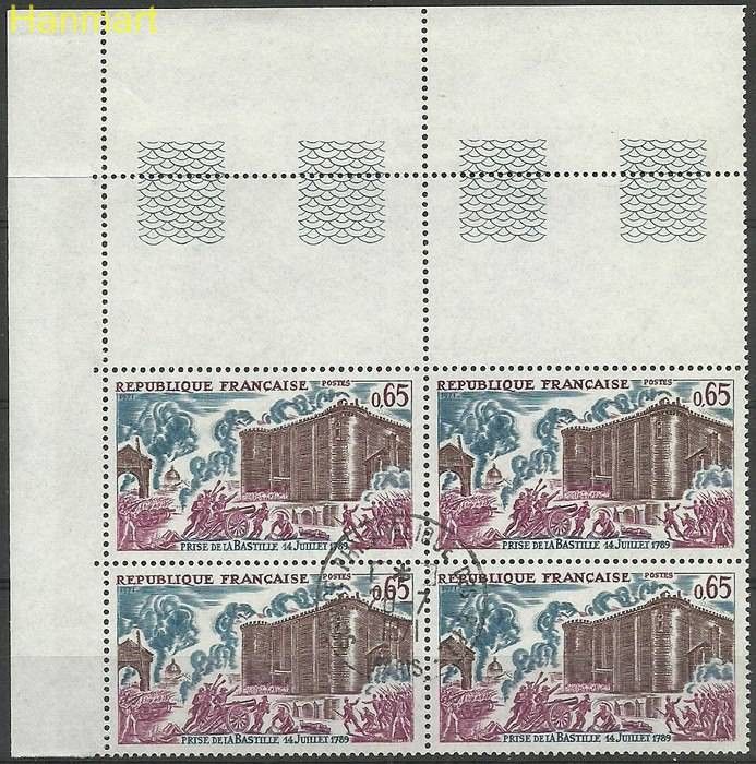 Znaczek Francja 1971 Mi marvie1765 Stemplowane