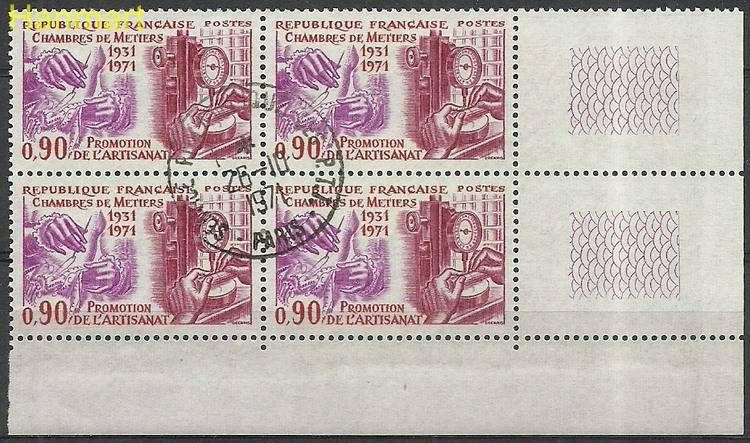 Znaczek Francja 1971 Mi marvie1768 Stemplowane