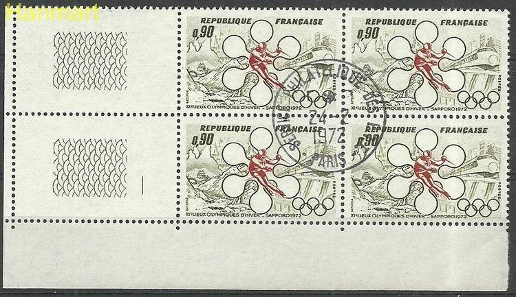 Znaczek Francja 1972 Mi marvie1781 Stemplowane