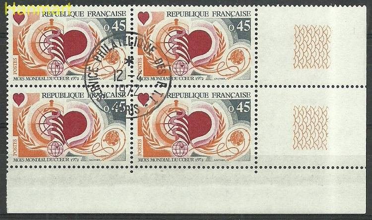 Znaczek Francja 1972 Mi marvie1785 Stemplowane