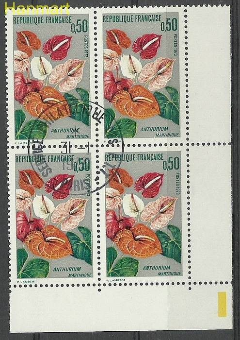 Znaczek Francja 1973 Mi marvie1818 Stemplowane