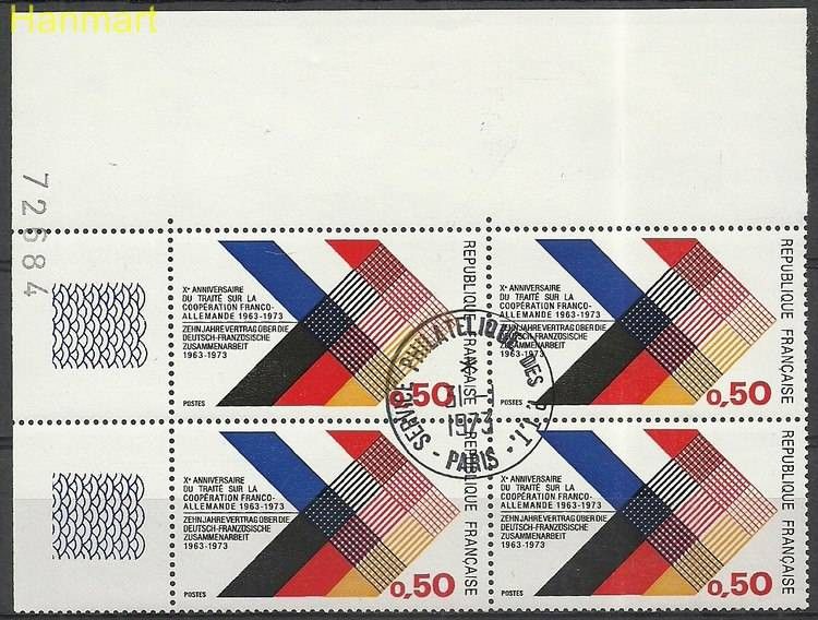 Znaczek Francja 1973 Mi marvie1819 Stemplowane