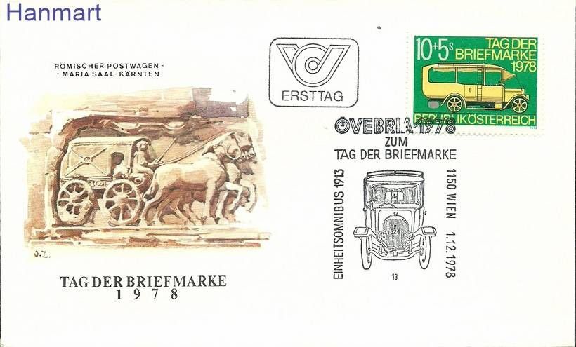 Znaczek Austria 1978 Mi 1592 FDC