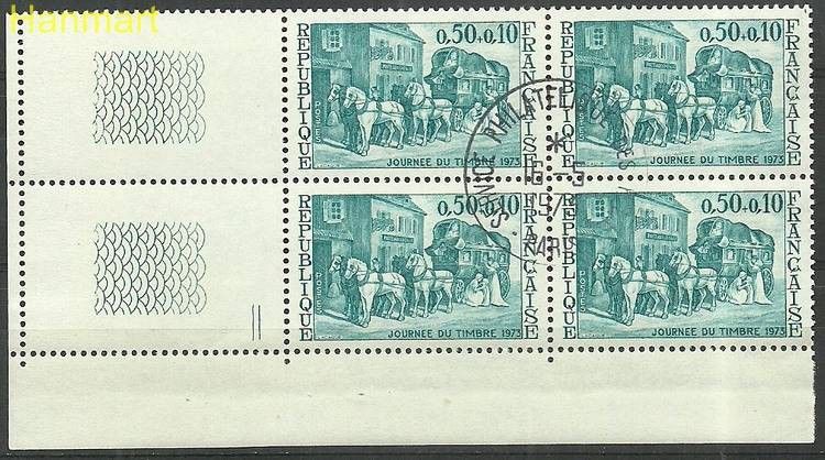 Znaczek Francja 1973 Mi marvie1824 Stemplowane