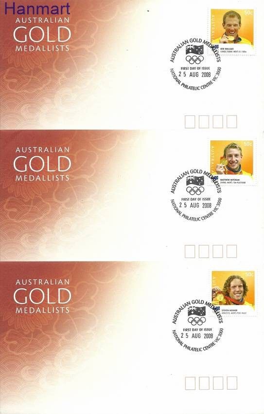 Znaczek Australia 2008 Mi 3052-3065II FDC