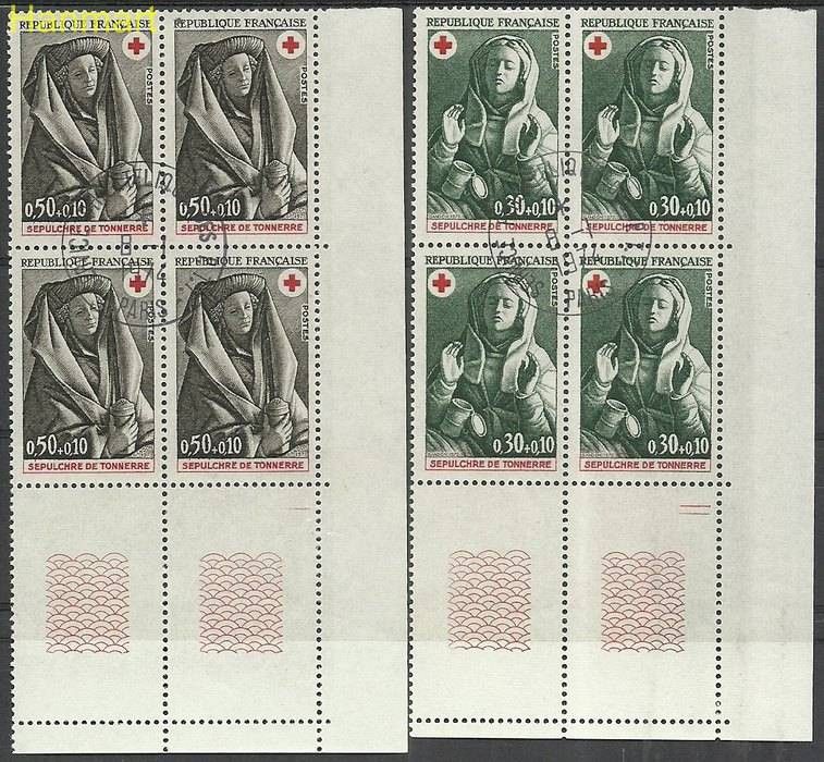 Znaczek Francja 1973 Mi marvie1859-1860 Stemplowane