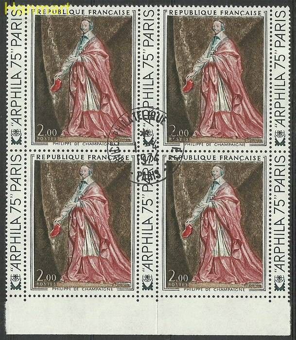 Znaczek Francja 1974 Mi marvie1867 Stemplowane