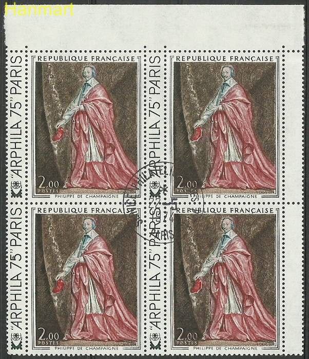 Znaczek Francja 1974 Mi marvie1867b Stemplowane