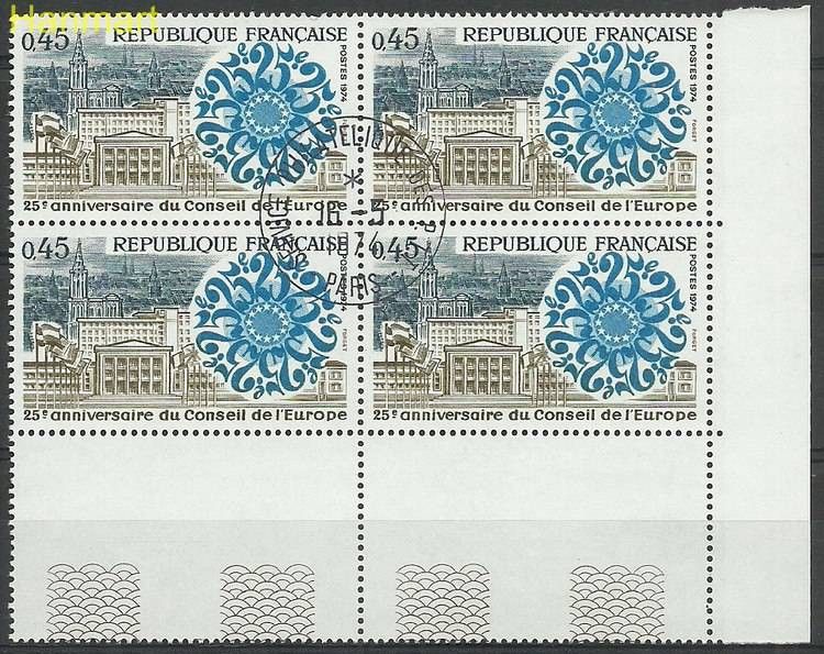 Znaczek Francja 1974 Mi marvie1872 Stemplowane