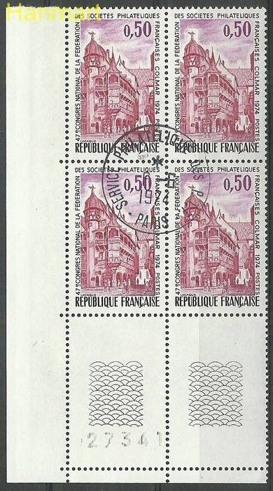 Znaczek Francja 1974 Mi marvie1876 Stemplowane