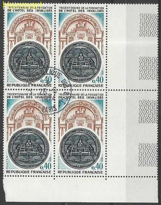 Znaczek Francja 1974 Mi marvie1879 Stemplowane