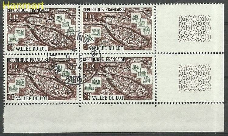 Znaczek Francja 1974 Mi marvie1884 Stemplowane