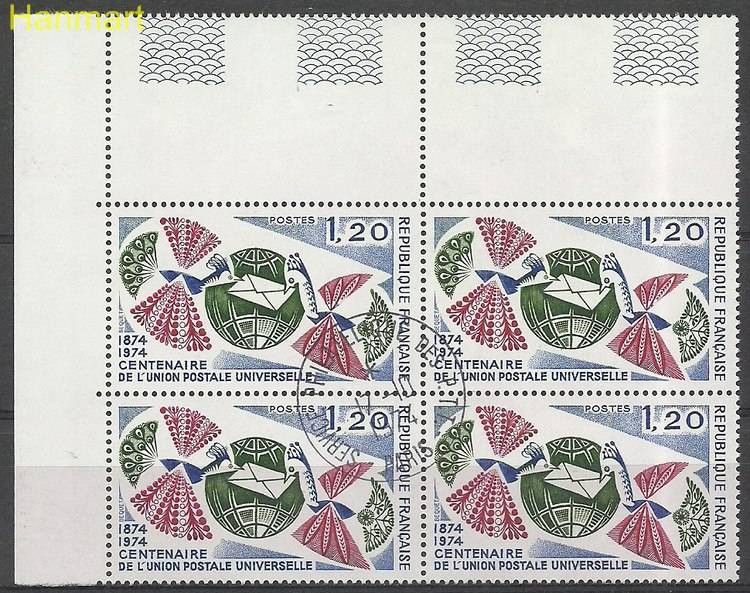 Znaczek Francja 1974 Mi marvie1887 Stemplowane