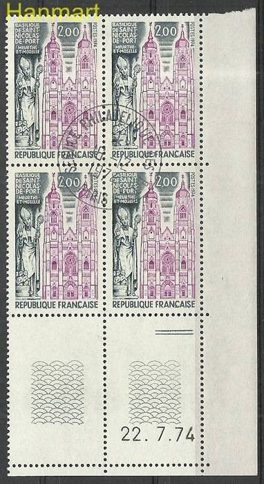 Znaczek Francja 1974 Mi marvie1891b Stemplowane