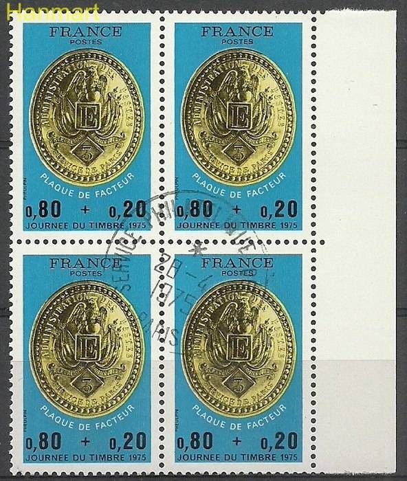Znaczek Francja 1975 Mi marvie1911b Stemplowane