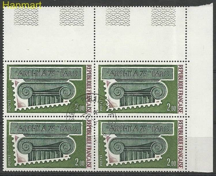 Znaczek Francja 1975 Mi marvie1912 Stemplowane