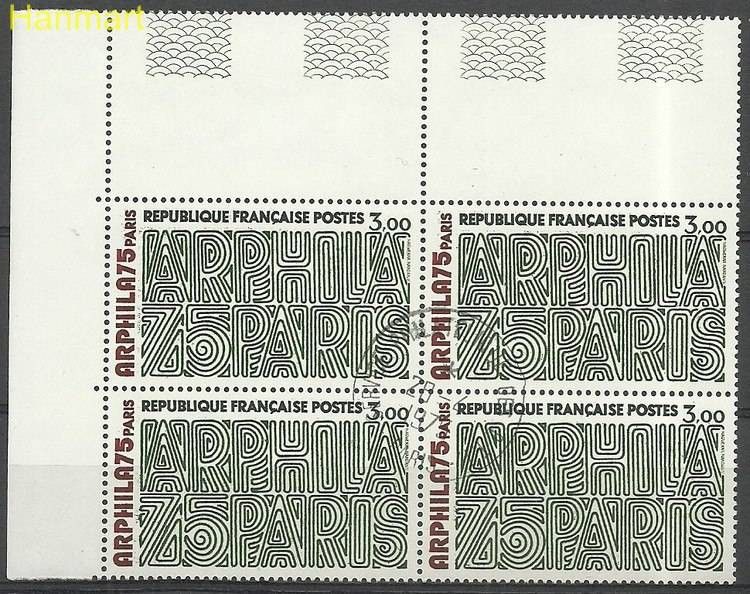 Znaczek Francja 1975 Mi marvie1914 Stemplowane
