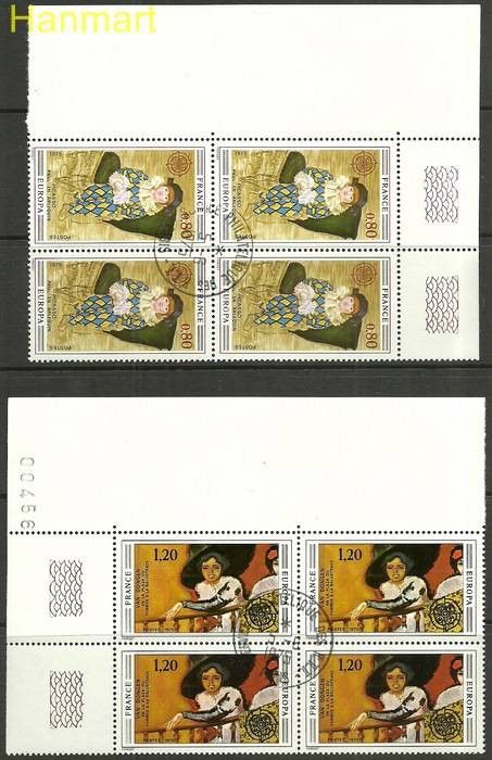 Znaczek Francja 1975 Mi marvie1915-1916 Stemplowane