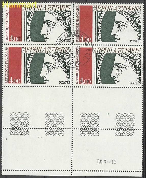 Znaczek Francja 1975 Mi marvie1919 Stemplowane