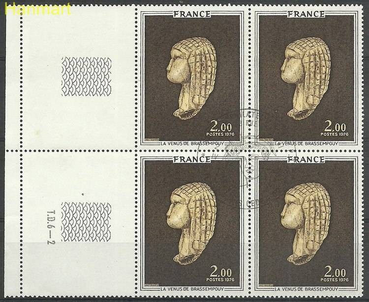 Znaczek Francja 1976 Mi marvie1955 Stemplowane