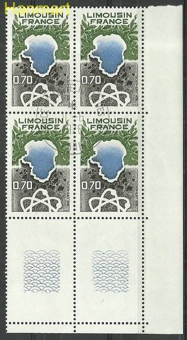 Znaczek Francja 1976 Mi marvie1966 Stemplowane