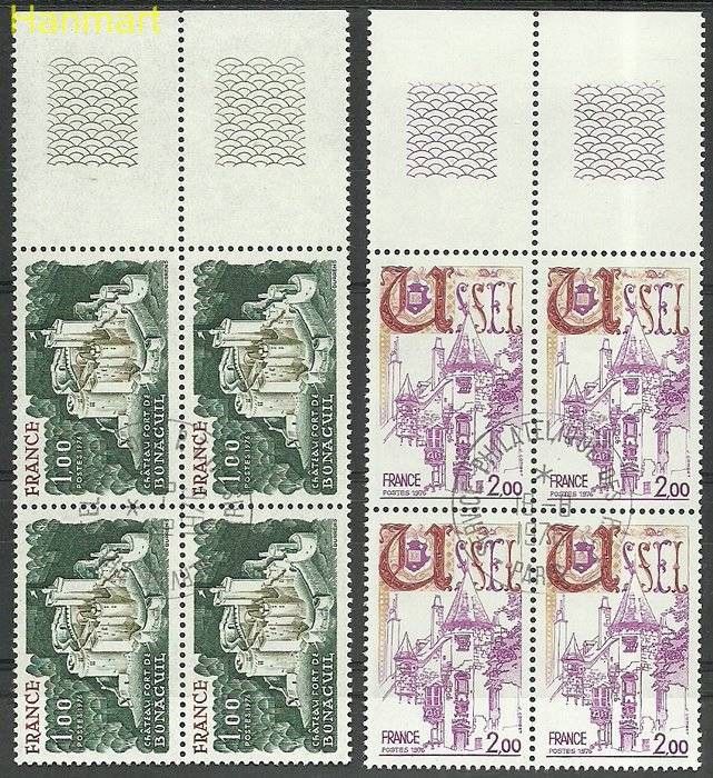 Znaczek Francja 1976 Mi marvie1976-1977 Stemplowane
