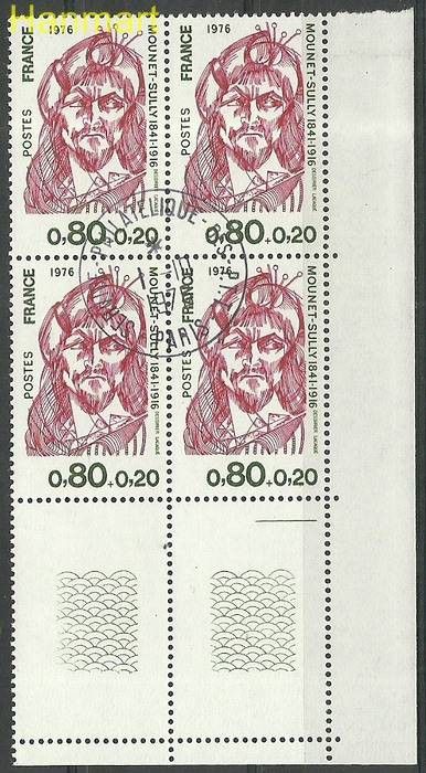 Znaczek Francja 1976 Mi marvie1986 Stemplowane