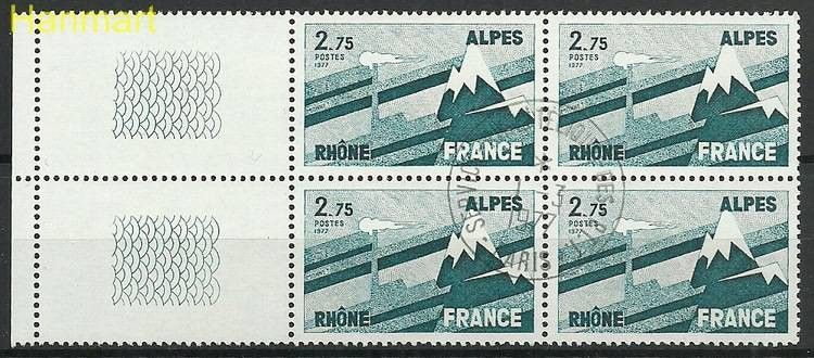 Znaczek Francja 1977 Mi marvie2008 Stemplowane