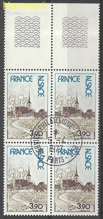 Znaczek Francja 1977 Mi marvie2015 Stemplowane