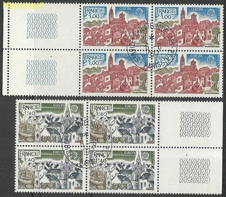 Znaczek Francja 1977 Mi marvie2024-2025 Stemplowane