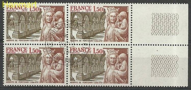 Znaczek Francja 1977 Mi marvie2034 Stemplowane