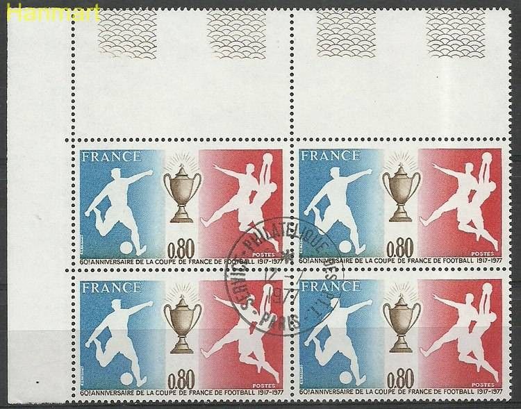 Znaczek Francja 1977 Mi marvie2035a Stemplowane