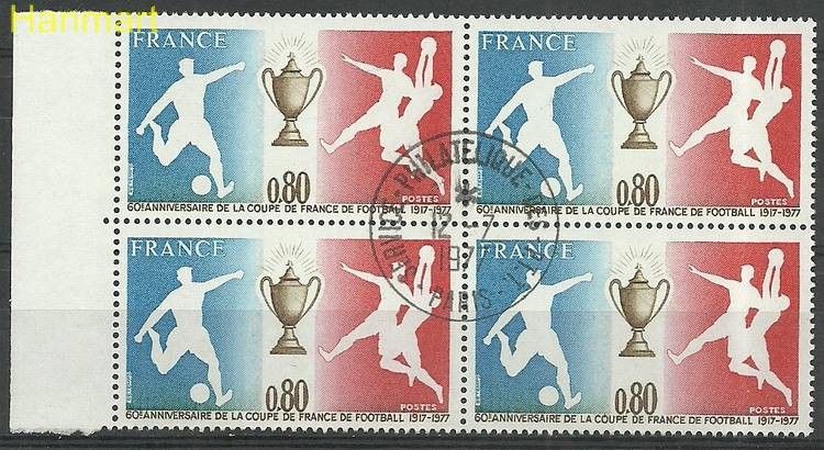 Znaczek Francja 1977 Mi marvie2035b Stemplowane