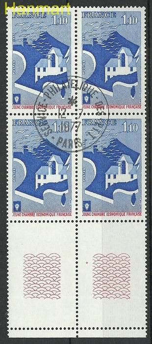 Znaczek Francja 1977 Mi marvie2037 Stemplowane
