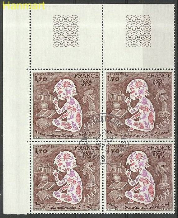 Znaczek Francja 1979 Mi marvie2133 Stemplowane