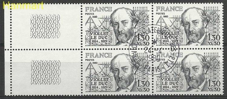 Znaczek Francja 1980 Mi marvie2195 Stemplowane