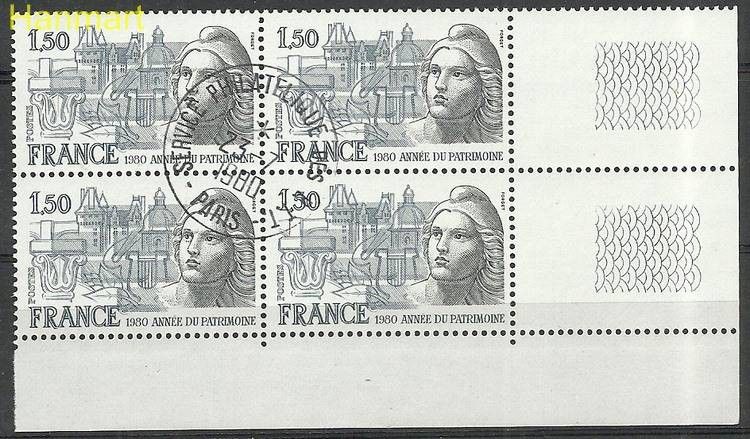 Znaczek Francja 1980 Mi marvie2212 Stemplowane