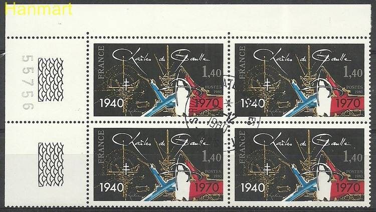 Znaczek Francja 1980 Mi marvie2228 Stemplowane