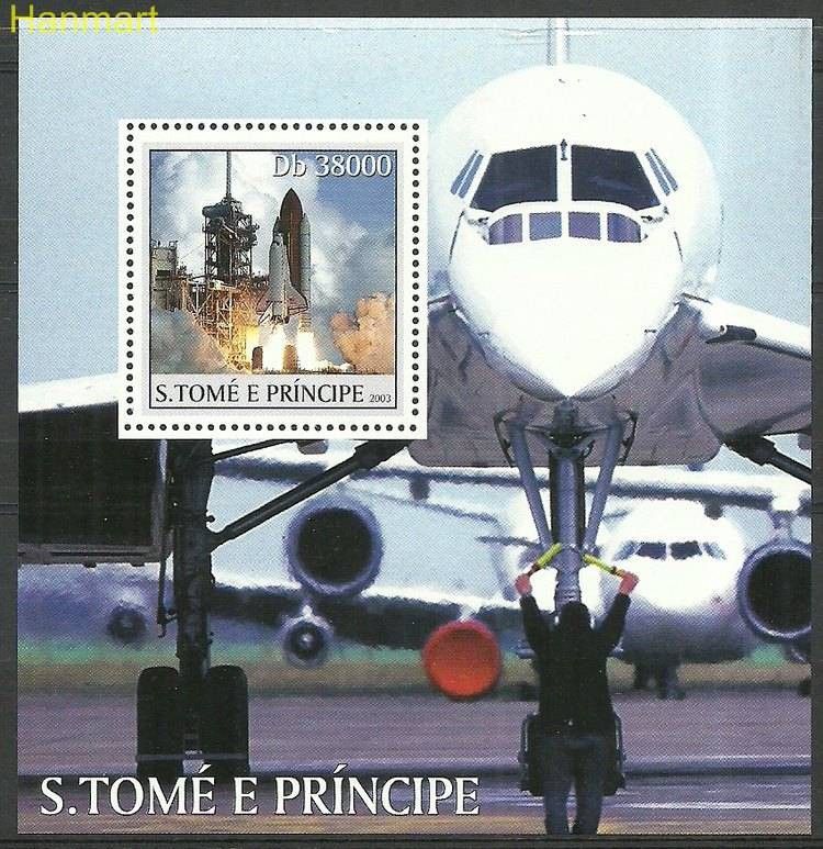 Znaczek Wyspy Św. Tomasza i Książęca 2003 Mi bl453 Czyste **